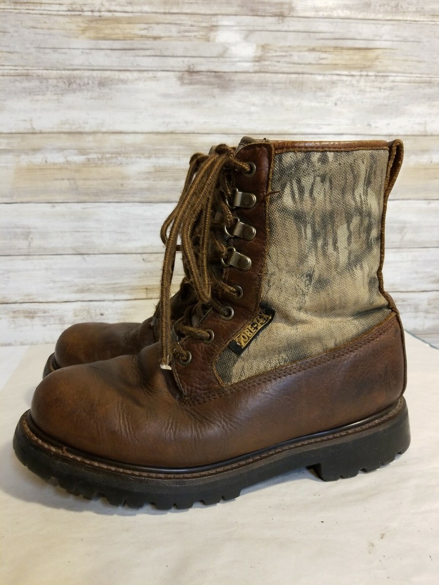 Northlake Boots Men 8.5 M Brown Leather Gore Tex Thinsulate Camo Hunting Work Northlake Boots Men 8.5 M Brown Leather Gore Tex Thinsulate  main image 4