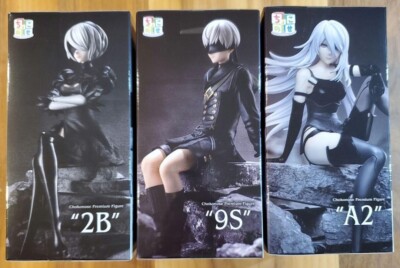 NieR: Automata Ver.1.1a Chokonose premium figure 2B 9S A2 Set SEGA