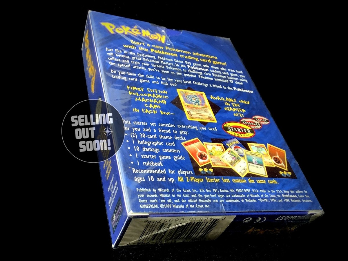 Pokemon 2 Player Starter Deck *NEW *RARE Base Set Get original