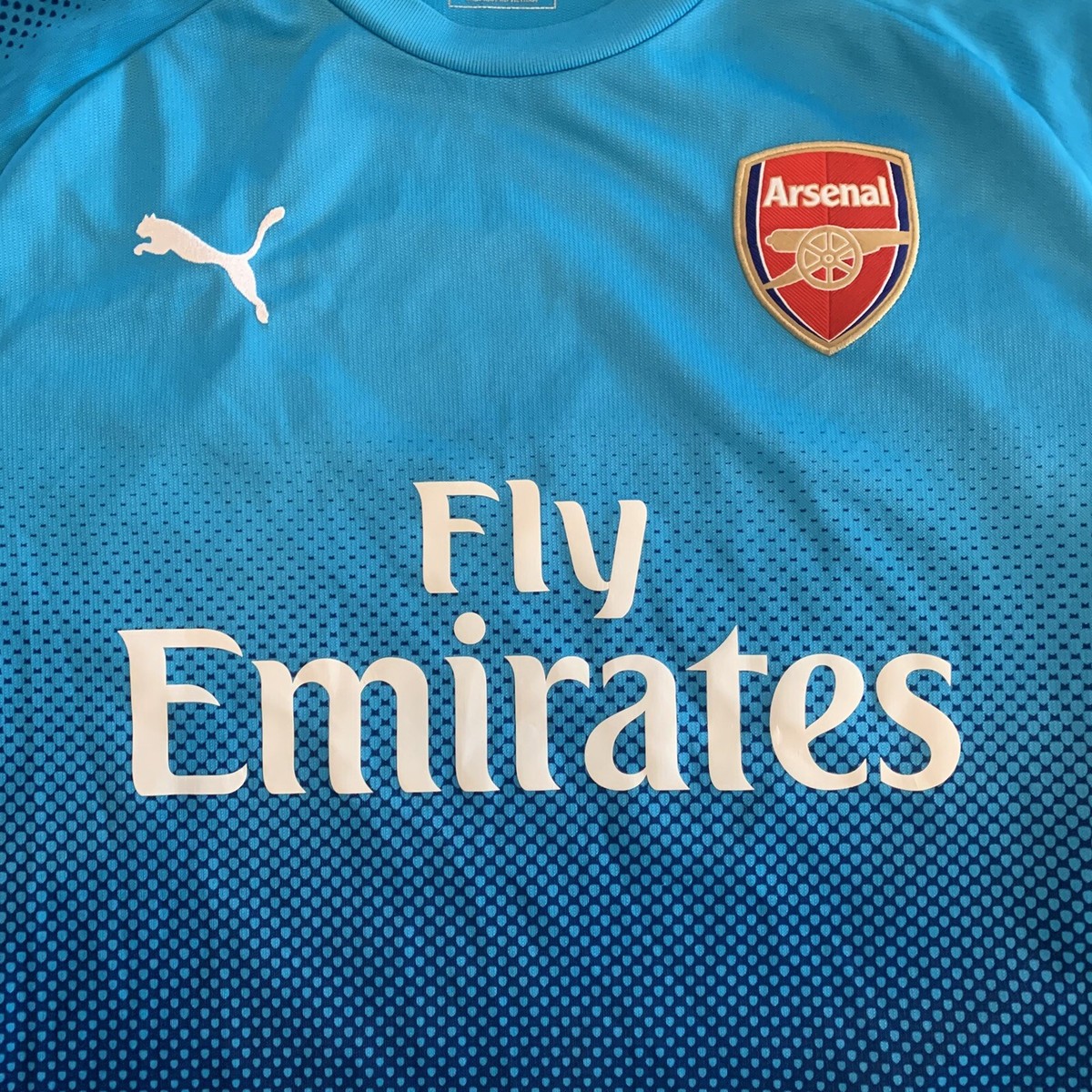 Arsenal, トレーニングウェア, Lサイズ, PUMA PUMA ARSENAL MENS NAVY NEON YELLOW FOOTBALL SOCCER TRAINING