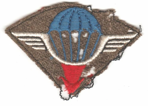 25th AIRPORT DIVISION / 25th DAP - era 1946 / 1948 - Kakhi bottom insignia