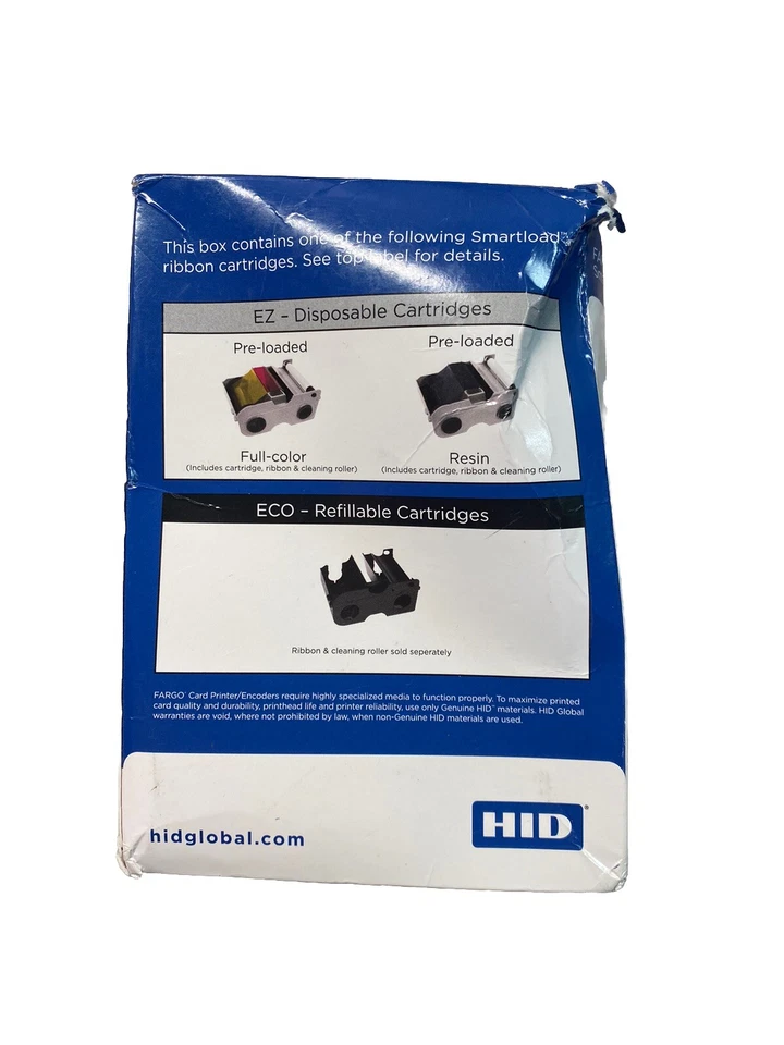 Cartucho de cinta de color Smartload HID FARGO 045110 YMCKOK para DTC4000 Foto 3 de 4