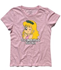 T-shirt donna POLLON COMBINA GUAI amica di Eros Olimpo di Zeus cartoni anni 80