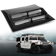 Front Upper Hood Scoop Vent Cold Air Flow Fit For Humvee Hummer H1