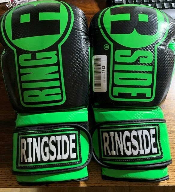 Ringside Apex Flash Sparring Gloves Ftg2 Bk/gn Black Ringside Apex