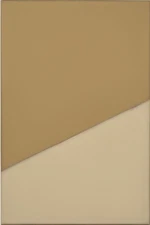 Large Abstract Painting 2x3' Earthtone 5 Geometric Demrin Fine Art Original NEW