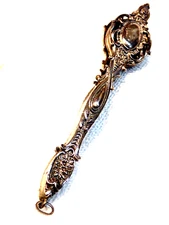 RARE ART NOUVEAU  ITALIAN HEAVY SILVER LORGNETTE HALLMARKED 800 CIRCA 1910!