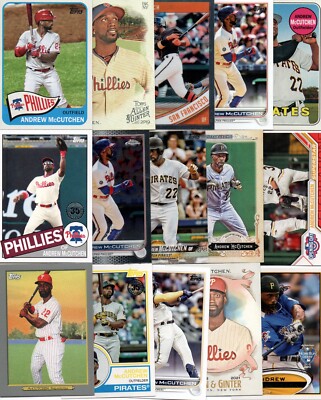 Andrew McCutchen 25 count SUPER Card Lot w/ Inserts PITTSBURGH PIRATES 88d