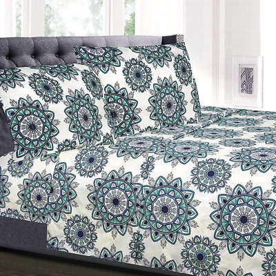 California King Sheet Sets - Breathable Luxury Sheets with Full Elastic & Secure