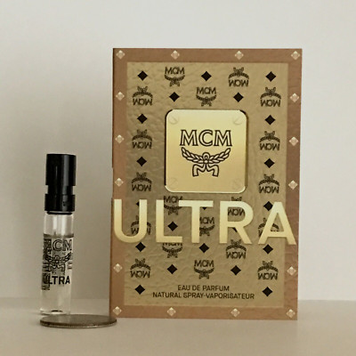 MCM Ultra Eau de Parfum EDP Perfume Sample Spray Vial 0.05 oz / 1.5ml NEW