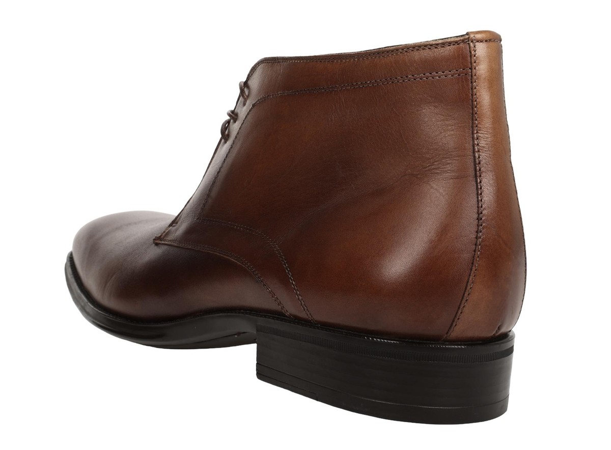 Mezlan Usini Leather‎ Chukka Boots Size 8.5 M Brown Brown Mezlan Leather Boots for Men for Sale | Shop New  main image 4
