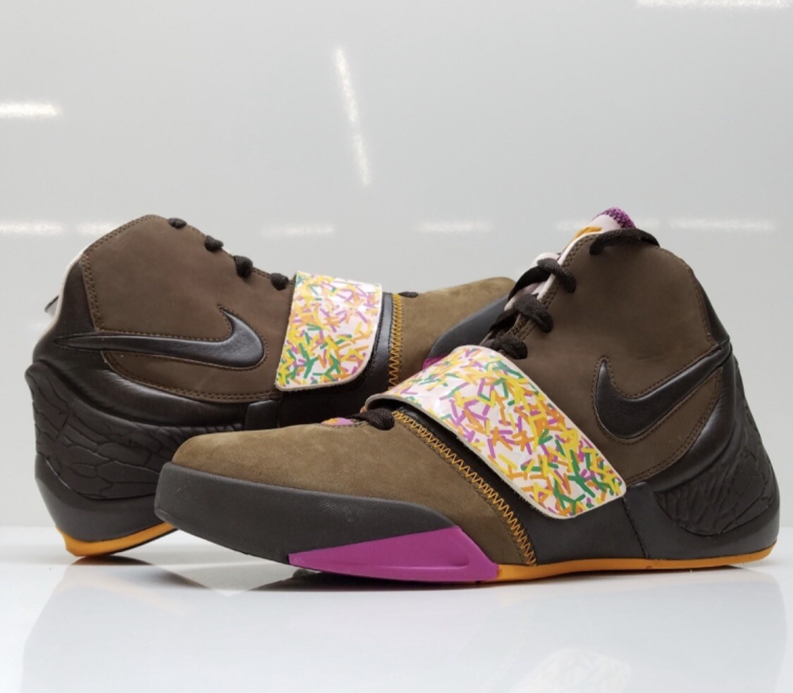 Men's Nike Flight Dunk Hoop 'Dunkin Go Nuts' Basketball Sneakers- RARE-  Size 9 | eBay