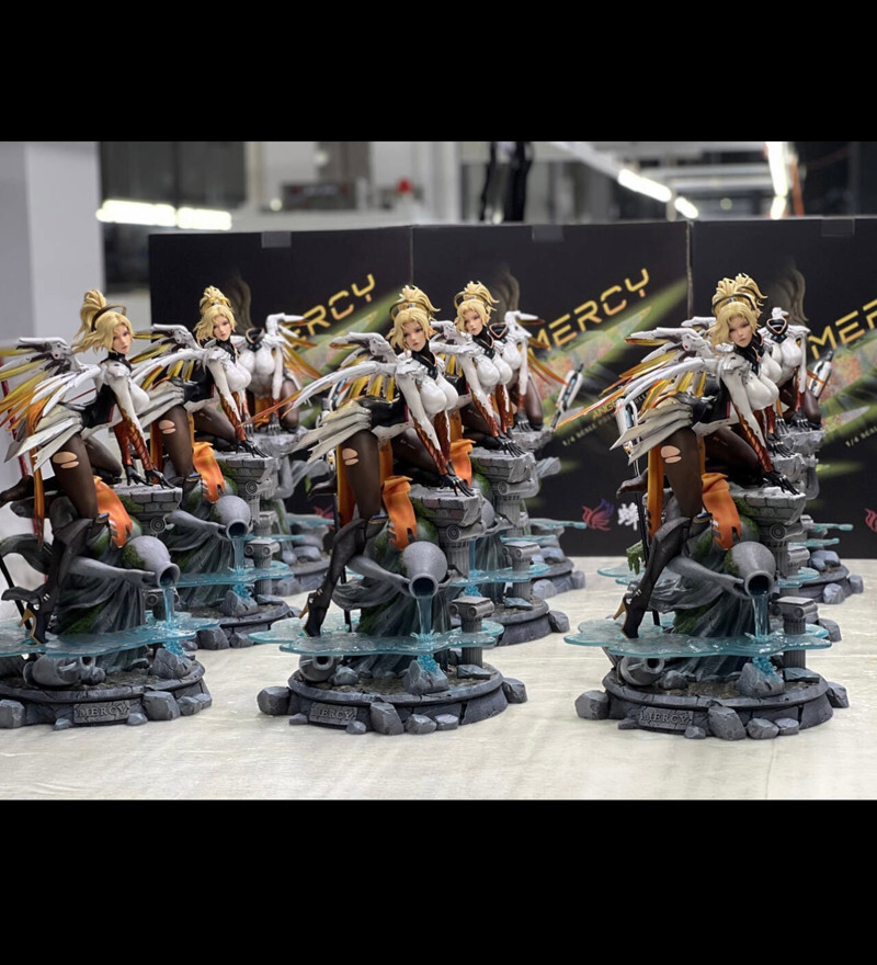 HUMMINGBIRO Studios Overwatch Mercy 1/4 GK Resin Figures