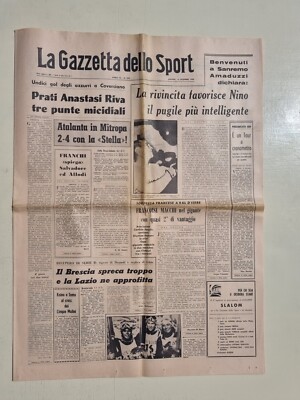 Era il 15 maggio 1955: battendo 1-0 l'Atalanta, il Genoa conquistò matematicamente la salvezza