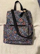 Sakroots Loyola Convertible Backpack Pink/canyon Multi Color Nwt
