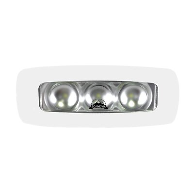Scandvik 41450P Flush Mount White Spreaderlight 3 x 5W LED