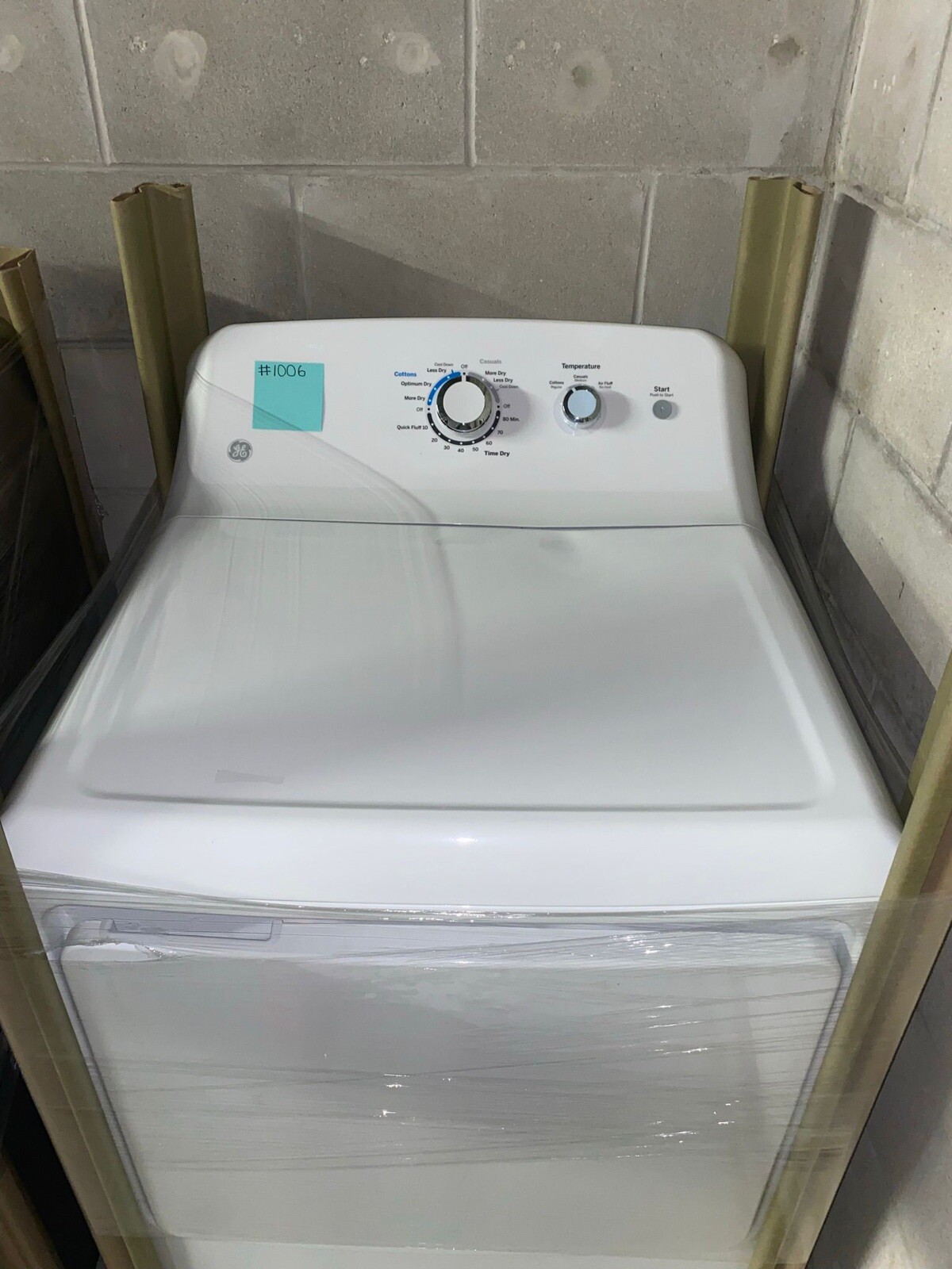 1006 (Scratch&Dent) GE Appliances GTD33EASKOWW 7.2 CuFt. Electric