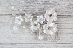 Small Wedding Hair Accessories Vintage Pearl Effect Bridal Vintage