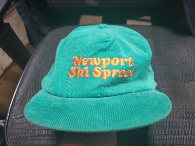 Vintage Rare Newport Cigarettes Ski Spree Tobacco Corduroy Promo