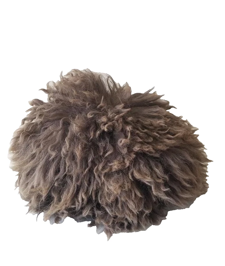 ICONIC TURKMEN 'SHAGGY' TELPEK DESERT HORSEMEN WOOL 帽子 - 全新 — 第 3/4 张图片