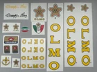 OLMO 70's full set decals  , stikers