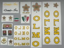 OLMO 70's full set decals  , stikers 
