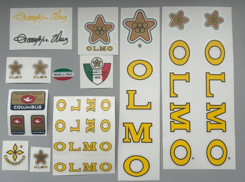 OLMO 70's full set decals  , stikers