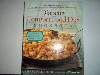The Diabetes Comfort Food Diet Cookbook 2013 - Hardcover - VERY GOOD