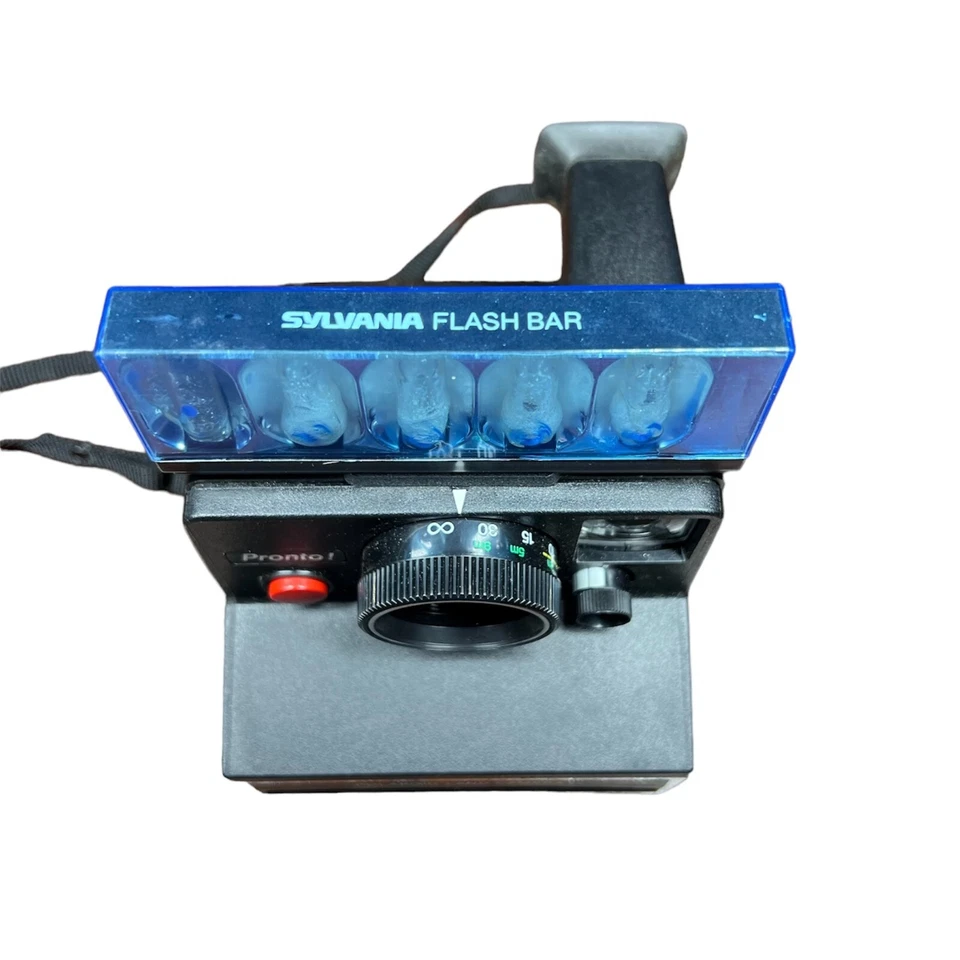 Vintage Polaroid Land Camera Pronto Carry Case NOT TESTED FOR PARTS OR SERVICE - Image 2 of 4