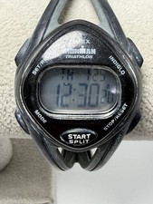 Timex Ironman Triathlon Watch Ladies Digital T5K039 50 Lap 34MM 7.5" New Battery
