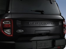 Bronco Sport 2021-2025 Tufskinz Rear Liftgate Lettering Emblem In Matte Black Bronco Sport 2021-2025 Tufskinz Rear Liftgate Lettering Emblem In Matte Black
