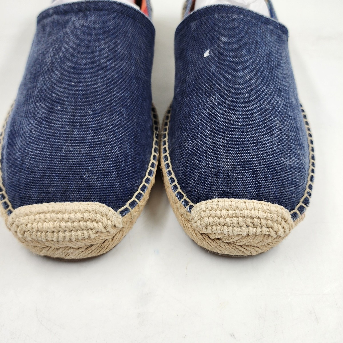 POLO Ralph Lauren Cevio Slip-on Canvas Espadrilles Blue Men\'s 8.5 Ralph Lauren Espadrille Casual Shoes for Men for sale | eBay main image 4