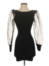 ASTR The Label Women Black Cocktail Dress XS