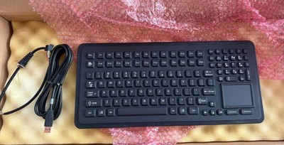 Ikey PMU-5K-Tp2-Usb Full-Size Rugged Keyboard With Touchpad