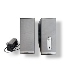 Bose Companion 2 Series II Speakers w/ Power Adapter Tested Working