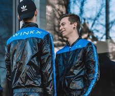 Twink-x Limited Blue 21 NYLON JACKET - Size Small