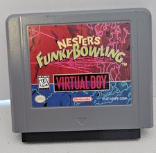 Nintendo Virtual Boy Game Nester's Funky Bowling Loose Cartridge