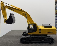 Excavadora fundida a presión Joal escala 1:32 Komatsu PC400LC-6 con orugas de metal rodante
