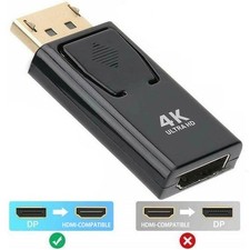 DP to HDMI Ultra HD Resolution 4k Displayport DP Audio Adapter Converter