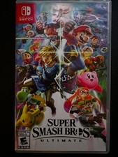 Authentic Box Case ONLY Replacement Nintendo Switch Super Smash Bros. Ultimate