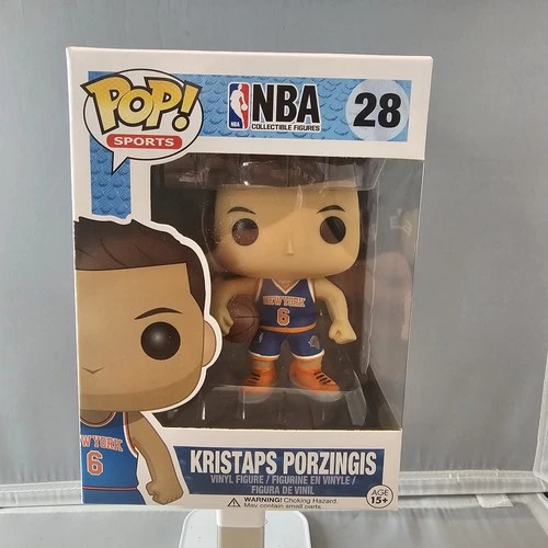 Funko Pop! Kristaps Porzingis #28 - NBA New York Knicks Vinyl Figure