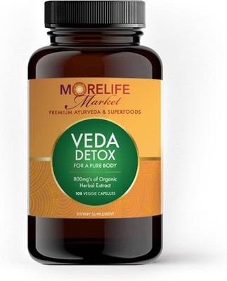 Ayurvedic Detox & Immune Support Supplement Triphala Guggulu, Ginger & Turmeric