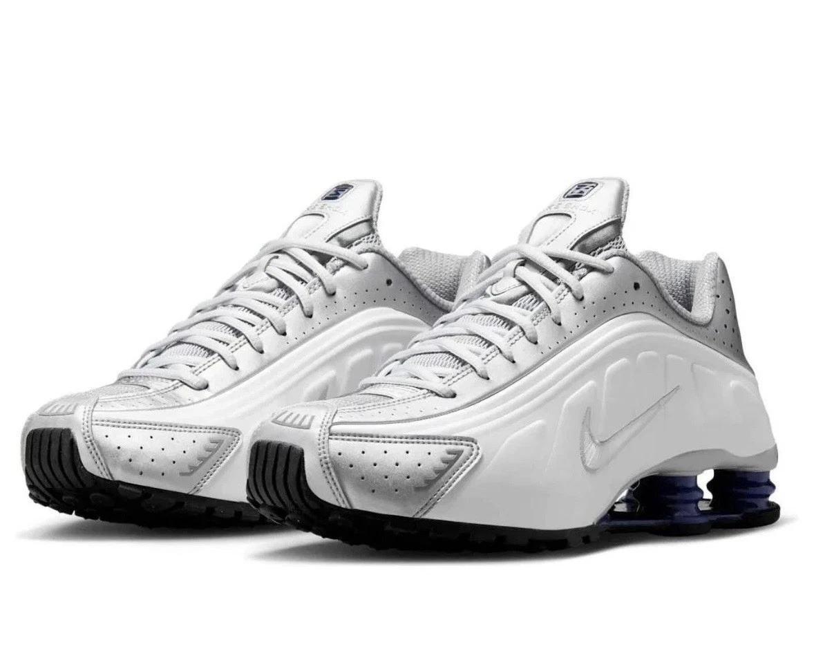 Nike Shox R4 Metallic Silver Royal for Sale | Authenticity