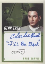 2020 Inscription as (I'll Be Back) Charlie Brill Arne Darvin #A24 Auto a8x