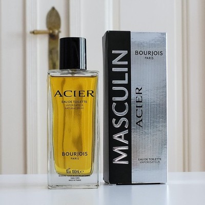 Bourjois - Masculin Acier Eau de Toilette 100 ml Spray