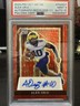 2024 Pro Set Metal Alex Orji Autograph-RED FLOOD 1/1 PSA 9