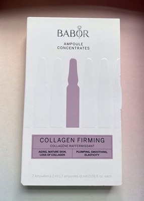 BABOR Collagen Firming Ampoule Concentrates  7 x 2ml /0.06 fl oz Each NEW SEALED