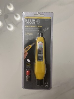 KLEIN TOOLS VDV512-100 Cable Tester, Coax Explorer 2 Tester