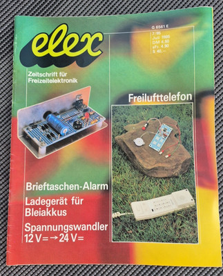 Elex 7/85 : Zeitschrift für Freizeitelektronik