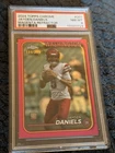 2024 Topps Chrome Jayden Daniels RC Magenta Refractor SP 189/399